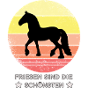 Friesen Pferd