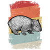 Wombat Wombats animal gift