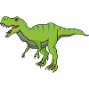 T -Rex Comic Dinosarier