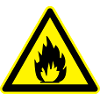inflammable sign