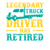 Legendarische vrachtwagenchauffeur heeft chauffeursgeschenk met pensioen