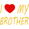 I love my brother