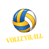 Real girls playing volleyball