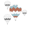 Hot air balloons
