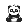 Cute PANDA GAMER revised