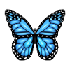 Vlinder T-shirt - Butterfly