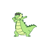 Crocodile Dabbing Dab Dance Gift
