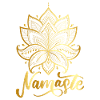 Namaste celestial flower