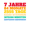7. Geburtstag Geschenkidee Junge Mädchen