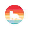 Loutre rétro