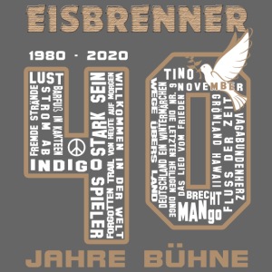 EISBRENNER - 40 Jahre Bühne (Druck vorne)