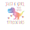 Girl dinosaurs dinosaurs