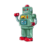 Retro robot - robot machine