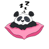 Sleeping Panda