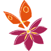 Butterfly and flower