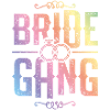 Bride Gang Équipe mariée