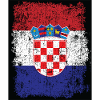 Kroatien Flag Våbenskjold Hrvatska kroatiske flag