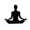 Lotus position yoga