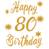 Happy Birthday 80