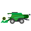 Moissonneuses-batteuses Tracteurs