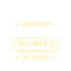 Stolzer Opa mit Wohnmobil
