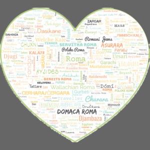 Heart -Clans Roma -Gypsy Tribes Word Art Cloud
