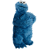 Sesame Street Cookie Monster positur