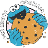Sesame Street Cookie Monster Syö lisää evästeitä