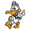 Humour de bande dessinée docteur canards