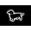 Dachshund DACHSHUND, DOTS SILHOUETTE