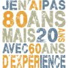 80 ans cadeau anniversaire 80 ans
