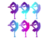 Breakdance dancers