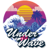 Under the wave
