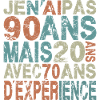 Jeg er ikke 90 år gammel 90 års jubilæumsgave