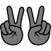 peace hands 2