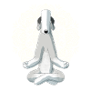 Bedlington Terrier Dog meditate