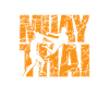 Muay Thai Kampf mit Stil