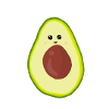 Avocado cute