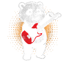 Panda guitarist