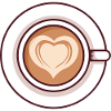 Cappuccino mit Liebe