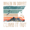 Retro climbing bouldering boulder