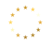 EU-flag Europa (marineblå) langærmet