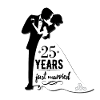 25 years newly married!