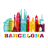 Barcelona City Skyline Spain Landmark