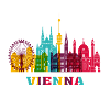 Vienna City Skyline Austria Landmark
