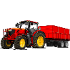 Tractor with trailer