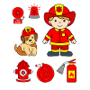 Firefighters children