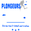 blague de plongeur sur un bateau