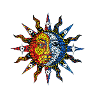 Mosaic sun
