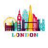 London City Skyline England Landmark